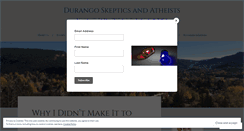 Desktop Screenshot of durangofreethinkers.com